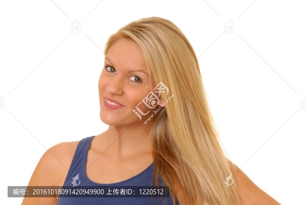 可愛的金發(fā)女孩