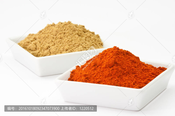 辣椒粉、芫荽粉