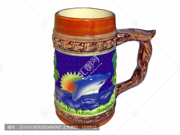美麗的陶瓷杯