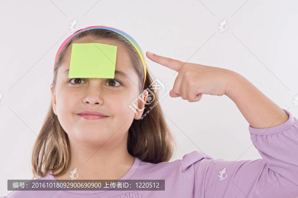 可愛(ài)的女孩斜貼