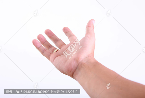 手