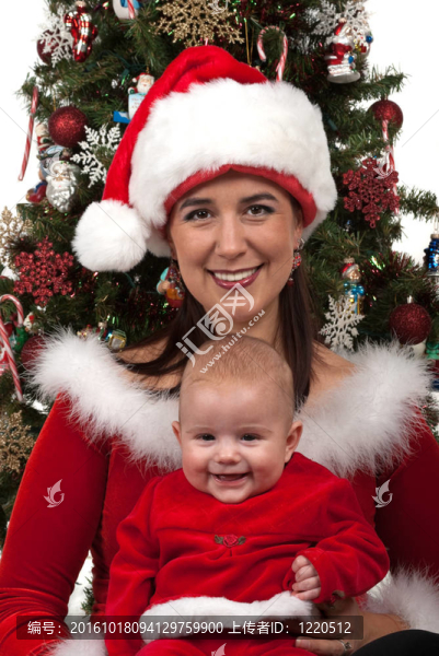 媽媽和Baby,Santa