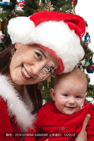 媽媽和Baby,Santa