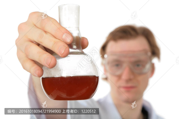 藥劑師用棕色液體盛瓶