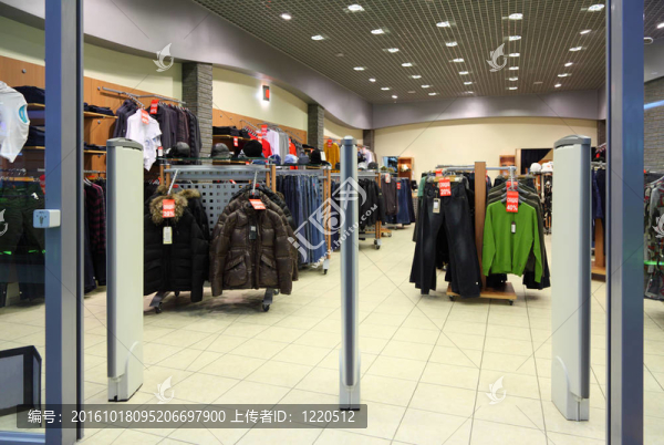 服裝店入口