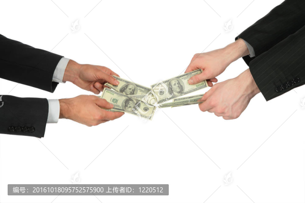 雙手與美元