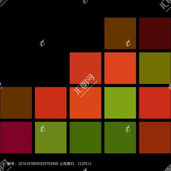抽象方格圖案設(shè)計
