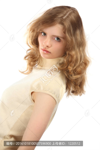 年輕美女的肖像