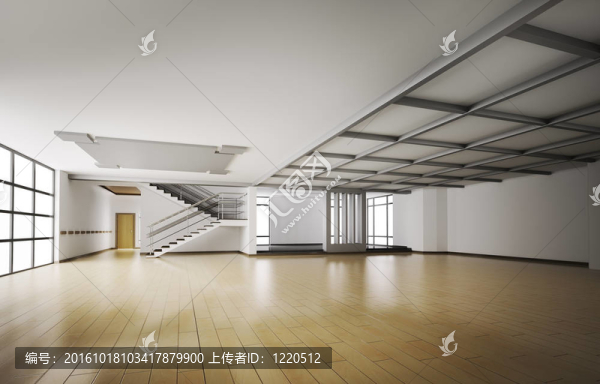 空蕩蕩的室內(nèi)3D