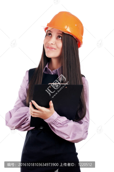 迷人的年輕商業(yè)女性