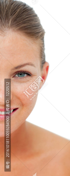 女性在接受SPA治療后的肖像