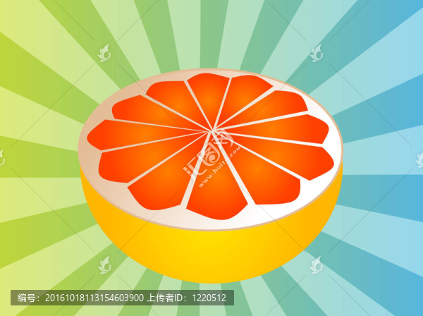grapfruit切半