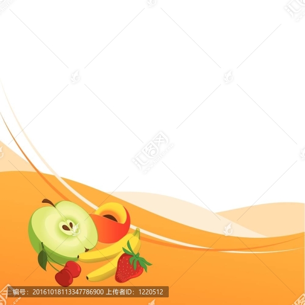 新鮮的水果