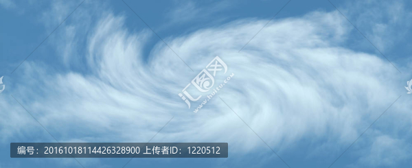 超云漩渦背景全景圖