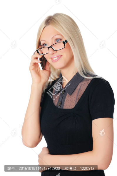 年輕迷人的商業(yè)女性