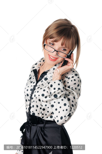 迷人的年輕商業(yè)女性