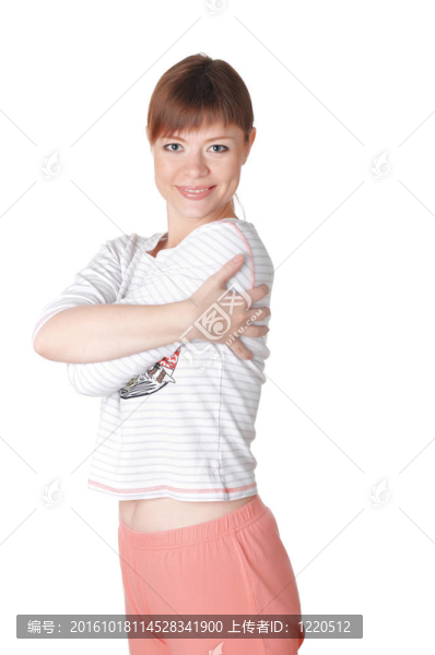 迷人的年輕女人