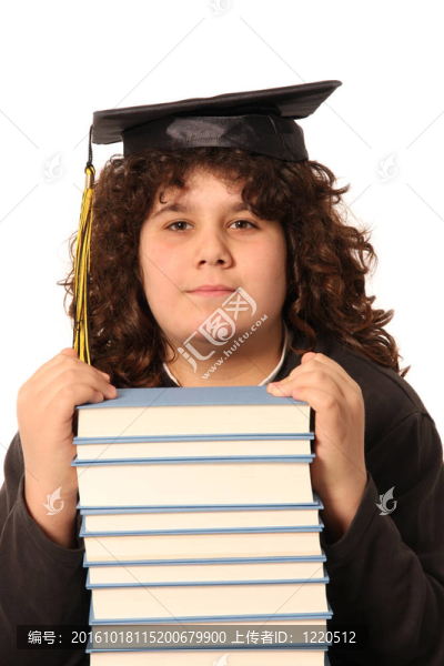 男孩和許多書