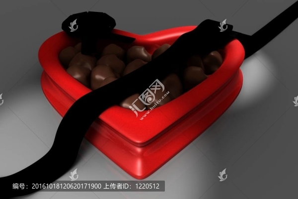 心形巧克力盒