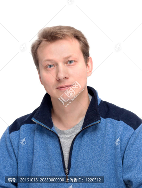 肖像美麗的金發(fā)男人