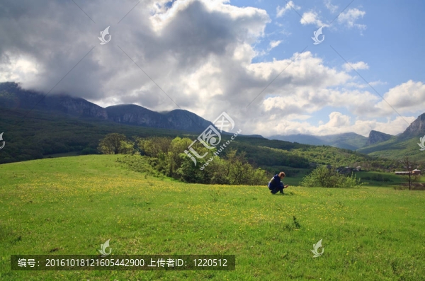 春山風(fēng)景（克里米亞，烏克蘭）
