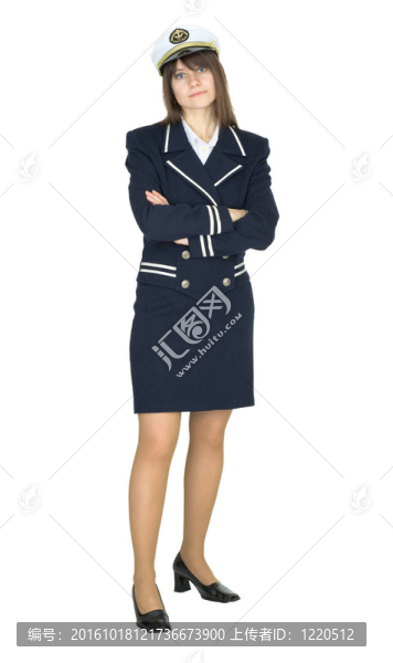 穿著白色外套的不友好的女人