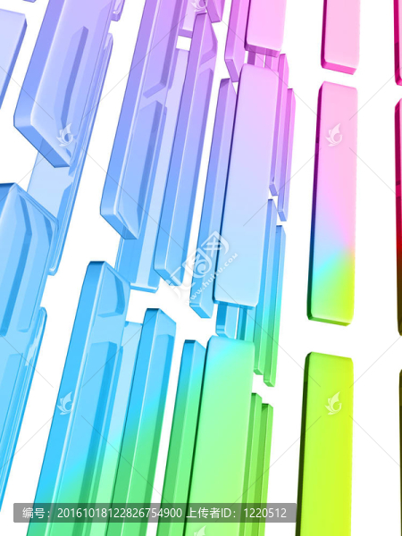 具有光照效果的3D立方體