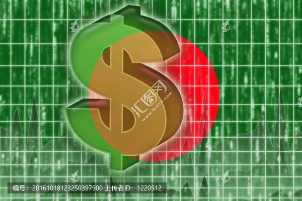 孟加拉金融經(jīng)濟旗幟
