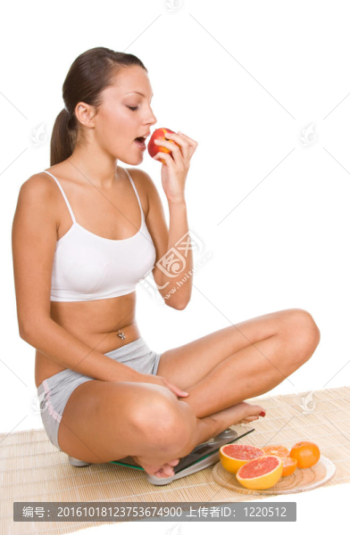 女人與水果