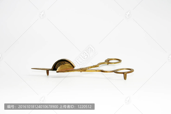 仿古銅燭花剪