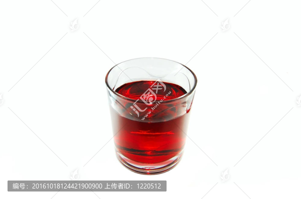 紅色的飲料