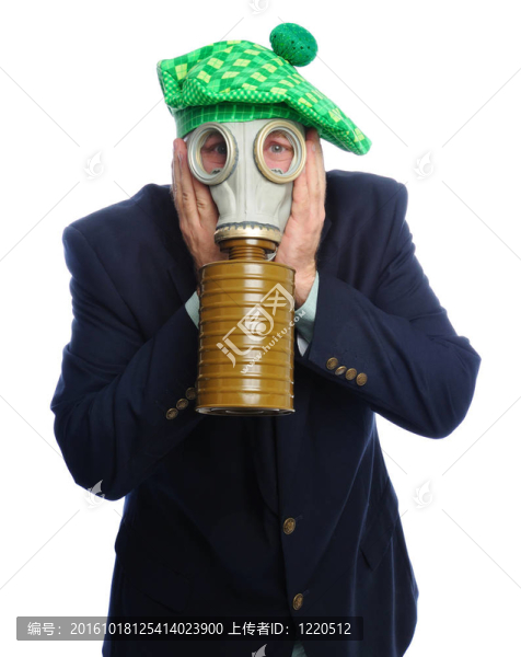防毒面具生意人