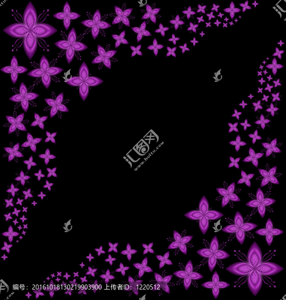 一些花