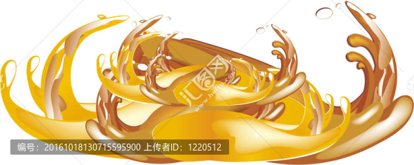 果汁濺