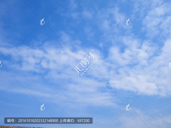 藍天,白云