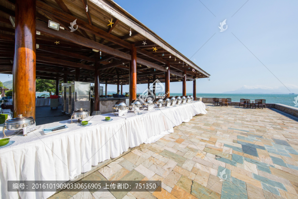海邊自助餐