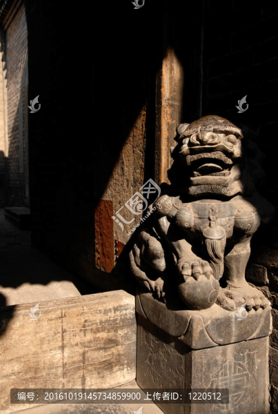 中國(guó)古代建筑的石獅子