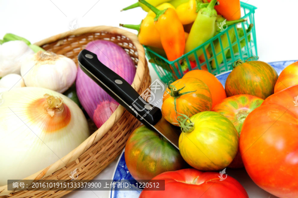 西紅柿和蔬菜