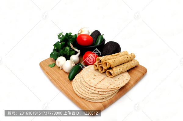 taquitoes蔬菜餅；