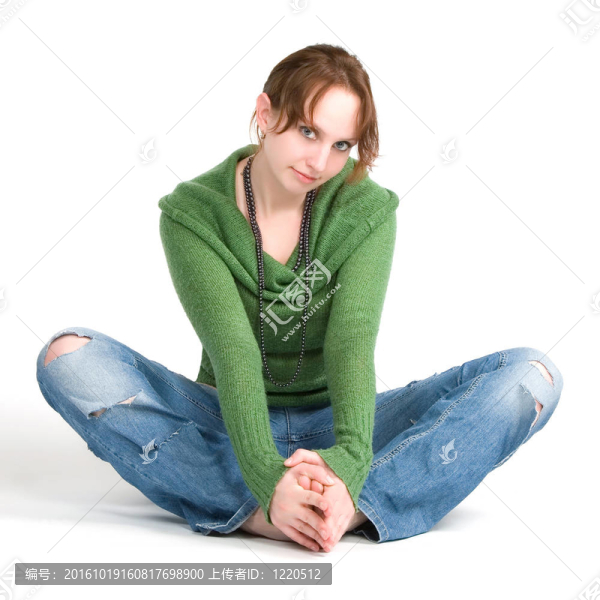 年輕的女人