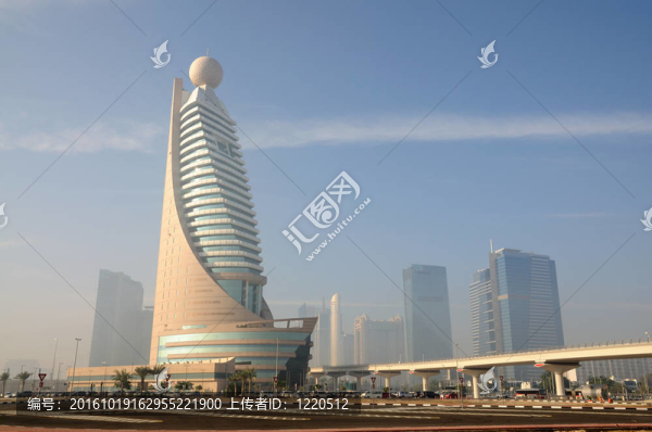 迪拜市天際線；阿拉伯聯(lián)合酋長(zhǎng)國(guó)