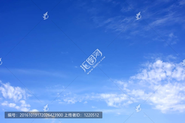 藍(lán)色的天空