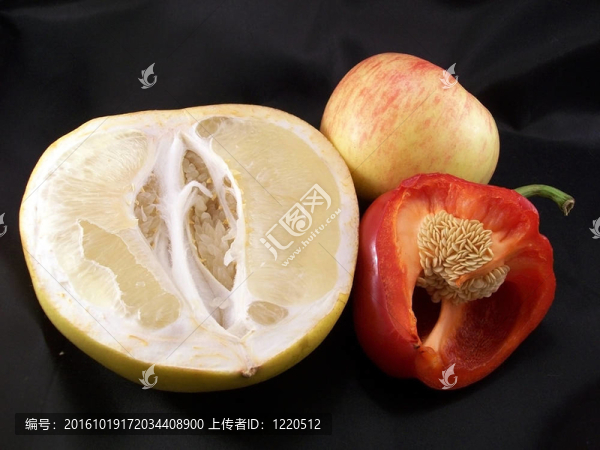 黑色水果和蔬菜