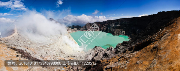 Ijen火山口