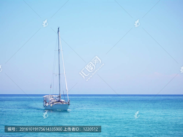 Mediterranean的游艇