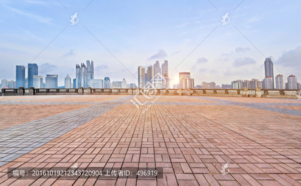 廣場都市風光