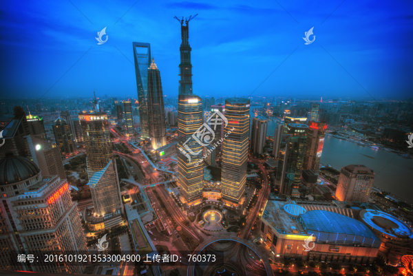 上海陸家嘴商業(yè)中心帶