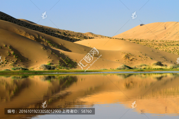 沙漠湖泊
