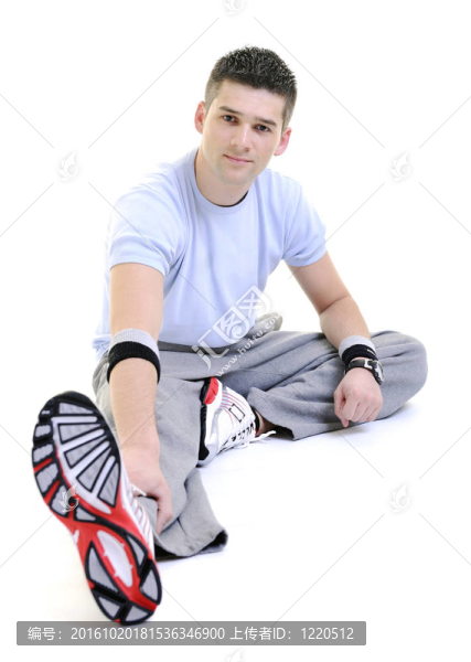 男人健身分離