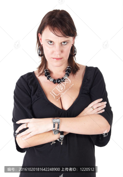 白種成年女人